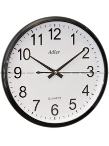Zegar ścienny Adler 30155-BLACK - 31 cm