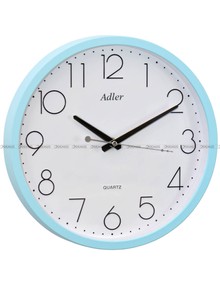 Zegar ścienny Adler 30164-LB - 31 cm - płynąca wskazówka