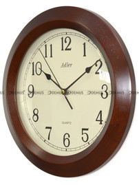 Adler 21001-W Zegar ścienny, Orzech