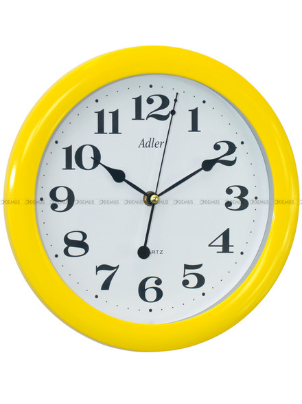 Zegar ścienny Adler 30021-Yellow 28 cm
