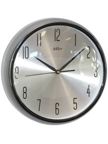 Zegar ścienny Adler 30287-Black - 34 cm płynąca wskazówka