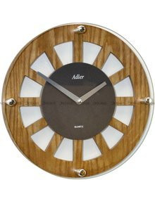 Adler 21158-OAK-ANTRACYT Zegar ścienny