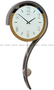 Adler 20216-GRAFIT Zegar wiszący kwarcowy