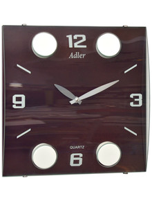 Zegar ścienny Adler 21143M-WA - 28x28 cm