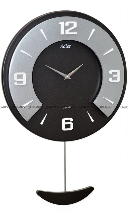 Adler 21179-ANTRACYT Zegar ścienny z wahadłem