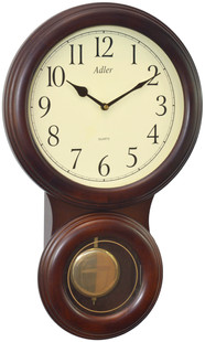 Zegar wiszący szafkowy Adler 20026-W - 32x53 cm