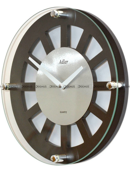Adler 21158-ANTRACYT-SILVER Zegar ścienny
