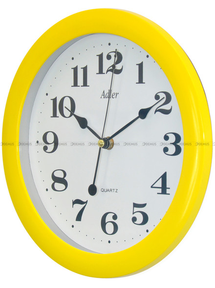 Zegar ścienny Adler 30021-Yellow 28 cm