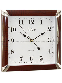 Zegar ścienny Adler ME17-Dark-Cherry - 30x28 cm