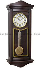 Adler 20226-W Zegar wiszący kwarcowy, Orzech