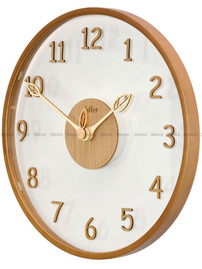 Drewniany Zegar ścienny Adler 30298-Light-Walnut - 35 cm