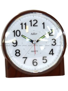 Budzik z płynąca wskazówką Adler PT244-1519-DCH - 12x11 cm