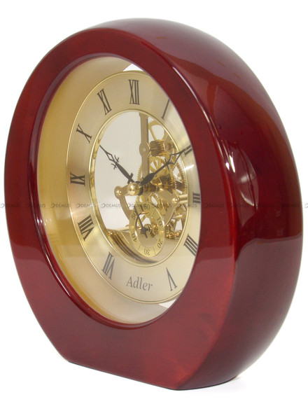 Zegar kominkowy Adler PC-041-Red-Piano - 20x19 cm