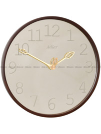 Drewniany Zegar ścienny Adler 30301-Dark-Walnut - 35 cm