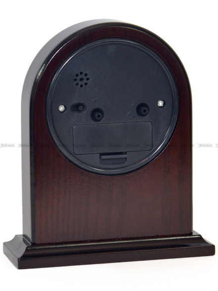 Zegar kominkowy kwarcowy Adler 23010-WA2 - 13x15 cm - z budzikiem