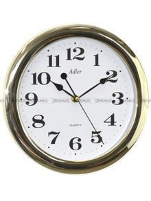 Adler 30021-Gold-2 Zegar ścienny, Złoty Połysk