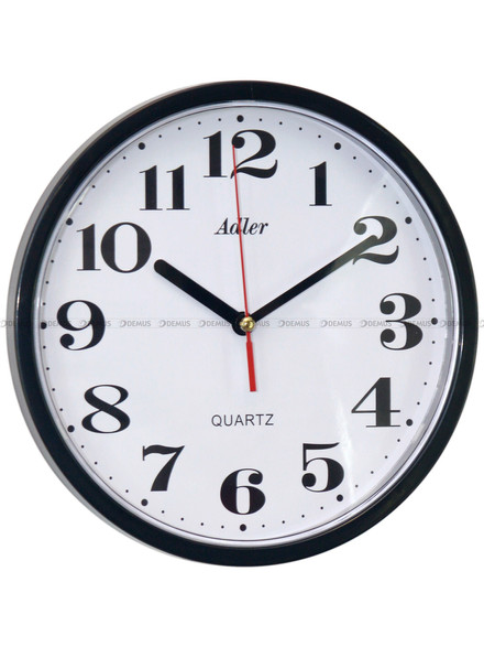 Zegar ścienny Adler 30019-BLACK