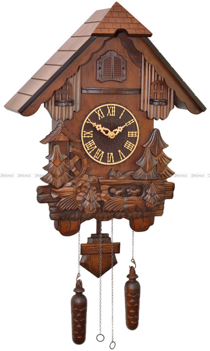 Zegar wiszący z kukułką Adler 24017-W3 - 40x61 cm