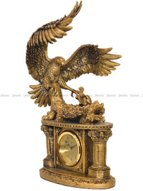 Zegar kominkowy figurka Orzeł - Adler 80135-A - 28x52 cm