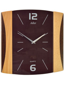 Zegar ścienny Adler 21163-BUK - 30,5x30,5 cm