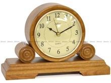 Adler 22140-CD2 zegar kominkowy stołowy drewniany odcień dąb