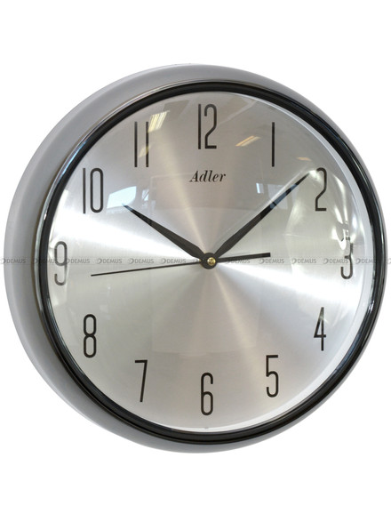 Zegar ścienny Adler 30287-Black - 34 cm płynąca wskazówka