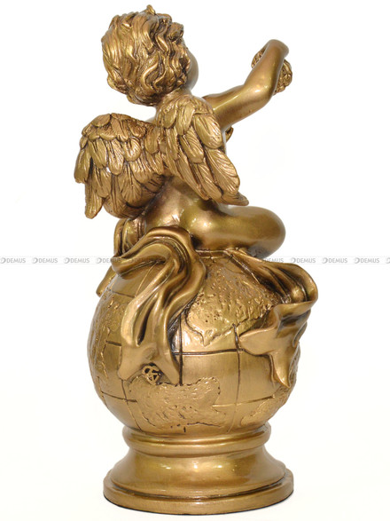 Zegar kominkowy figurka - Adler 80181G-A - 14x30 cm