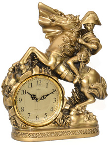 Adler 80085G Zegar kominkowy figurka