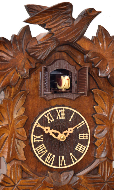 Zegar wiszący z kukułką Adler 24014-W3 - 28x51 cm