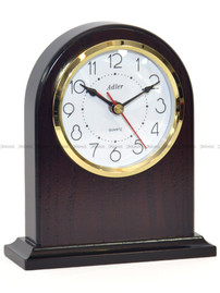 Zegar kominkowy kwarcowy Adler 23010-WA2 - 13x15 cm - z budzikiem