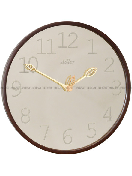 Drewniany Zegar ścienny Adler 30301-Dark-Walnut - 35 cm