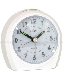 Budzik z płynąca wskazówką Adler 40155-B - 8x8 cm