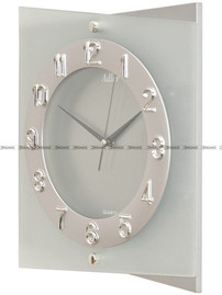 Adler 21115SIL Zegar ścienny 