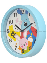 Zegar ścienny dla dzieci Adler 30083-Blue - 20 cm