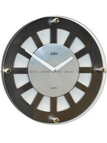 Adler 21158-ANTRACYT-SILVER Zegar ścienny