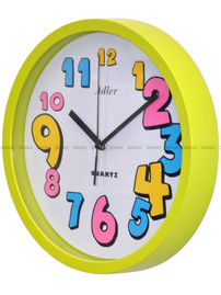 Zegar na ścianę dla dzieci Adler 30084-Green - 26 cm