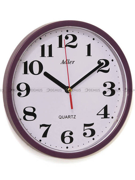 Zegar ścienny Adler 30019-VIOLET