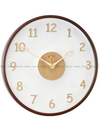 Drewniany Zegar ścienny Adler 30298-Dark-Walnut - 35 cm