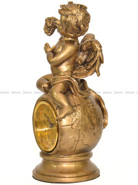 Zegar kominkowy figurka - Adler 80181G-A - 14x30 cm