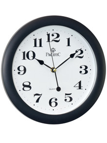 Zegar ścienny Pacific LA17-Black - 28 cm