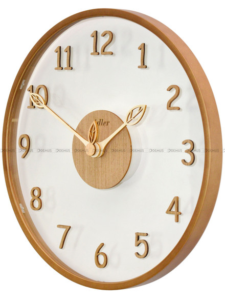 Drewniany Zegar ścienny Adler 30298-Light-Walnut - 35 cm