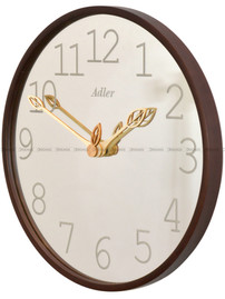 Drewniany Zegar ścienny Adler 30301-Dark-Walnut - 35 cm