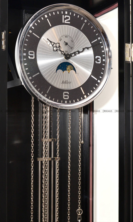 Zegar stojący podłogowy wagowy Adler 10158-Czarny - 197 cm