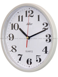 Zegar na ścianę Adler 30019-Light-Grey - 20 cm