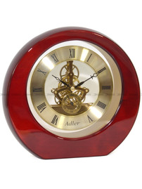 Zegar kominkowy Adler PC-041-Red-Piano - 20x19 cm