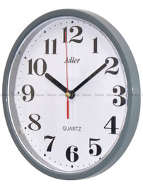 Zegar ścienny Adler 30019-GREY