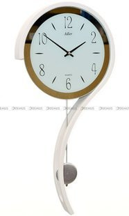 Adler 20216-WHITE Zegar wiszący kwarcowy