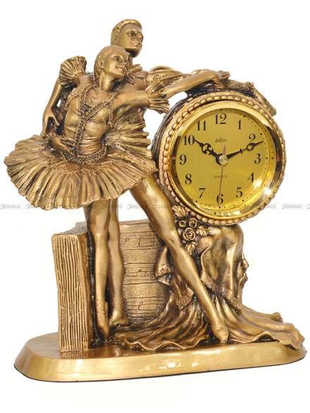 Zegar kominkowy figurka - Adler 80121G-A - 22x26 cm