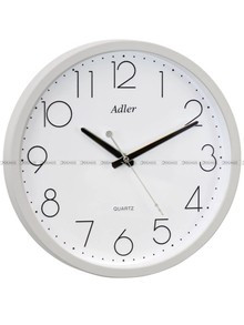 Zegar ścienny Adler 30164-LGR - 31 cm - płynąca wskazówka