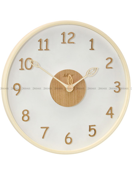 Drewniany Zegar ścienny Adler 30298-Light-Wood - 35 cm